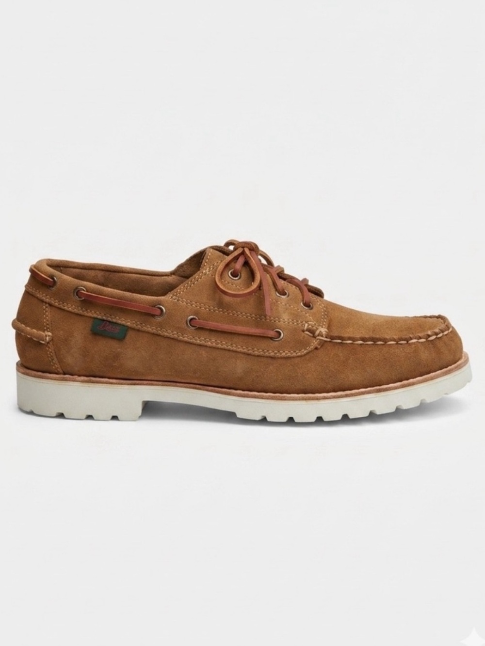 NWT G.H. Bass Ranger Camp Moc Sued Shoes Brown Men's Size 12 In Box